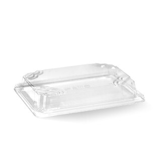 BioPak BioCane Sushi Tray PLA Lid - Medium