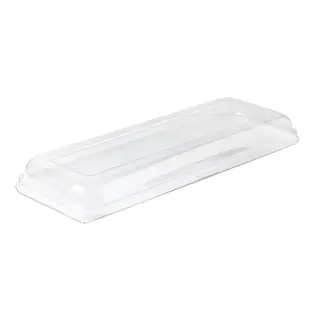 BioPak RPET Lid for Biocane 6 Pack Oyster Tray