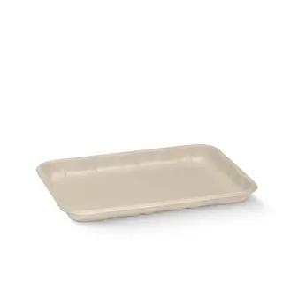 BioPak BioCane Produce Tray 7x5