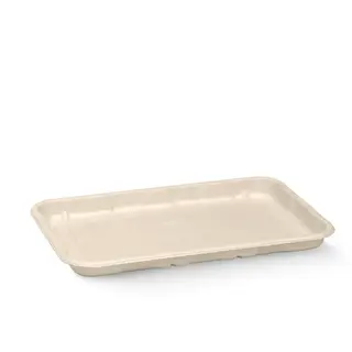 BioPak BioCane Produce Tray 8x5