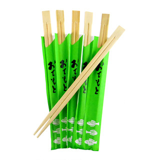 Disposable Bamboo Chopsticks Square Top
