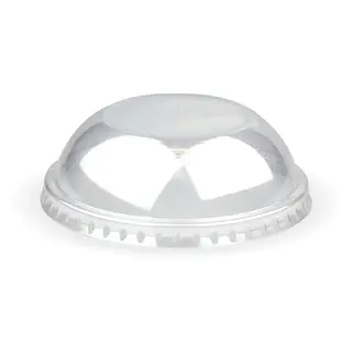 BioPak Clear Dome Lids For 8oz Ice Cream Cups