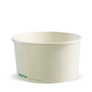 BioPak 1000mL Large White BioBowls