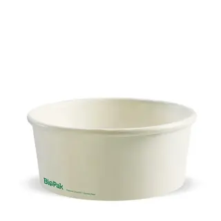 BioPak 750mL Medium White BioBowls