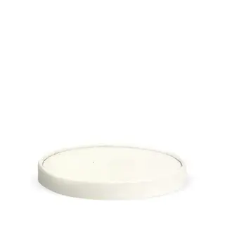 BioPak White BioBowl Paper Lid S/M/L