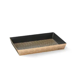 BioPak Bioboard Sushi Tray Base - Medium