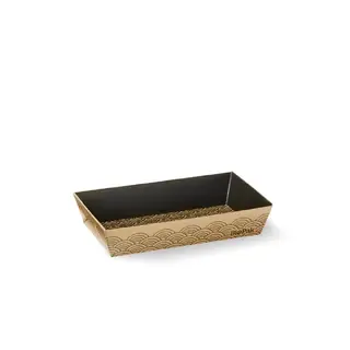 BioPak Bioboard Sushi Tray Base - Extra Small