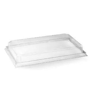 BioPak Bioboard Sushi Tray PET Lid - Large