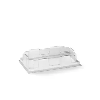 BioPak Bioboard Sushi Tray PET Lid - Extra Small