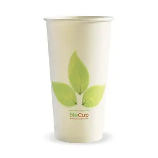 BioPak Single Wall 20oz Paper BioCup