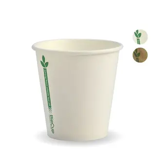 BioPak Green Line 6oz Single Wall BioCup