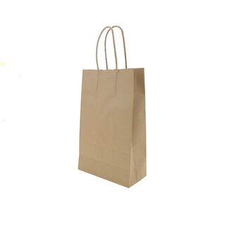 Greenmark Retail Takeaway Bag Kraft Small