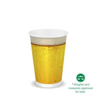 BioPak 14oz Beer Cold Paper Cup