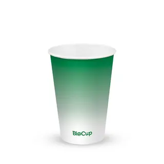 BioPak 14oz Green Cold Paper Cup