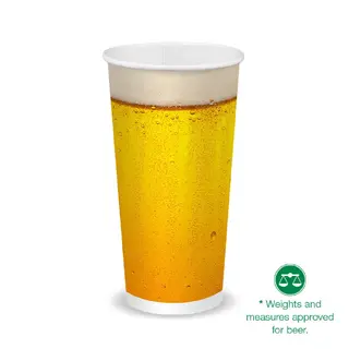 BioPak 20oz Beer Cold Paper Cup