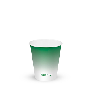 BioPak 6oz Green Cold Paper Cup