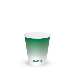 BioPak 6oz Green Cold Paper Cup