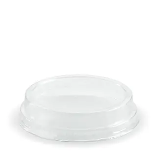 BioPak Dome Lid For 60-140mL Clear Sauce Cups