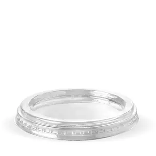 BioPak Flat Lid For 60-280mL Clear Bio Cups