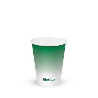 BioPak 8oz Green Cold Paper Cup