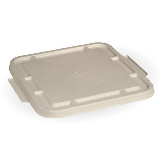 BioPak Bio Lid For 3-5 Compartment Large Takeaway Containers