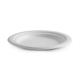 BioPak BioCane 6 Inch Round Plate