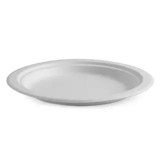 BioPak BioCane 9 Inch Round Plate