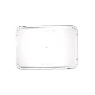 Rectangular Plastic Takeaway Lids