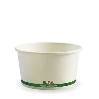 BioPak 12oz Hot and Cold Paper Bowls