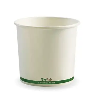 BioPak 24oz Hot and Cold Paper Bowls