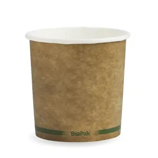 BioPak 24oz Hot and Cold Kraft Paper Bowls