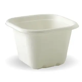 BioPak BioCane 630mL Takeaway Container Base