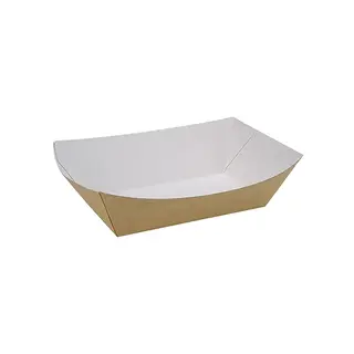 Greenmark Paper Food Tray Kraft Medium