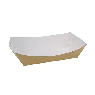 Greenmark Paper Food Tray Kraft Large