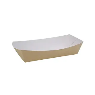 Greenmark Paper Food Tray Kraft Hot Dog