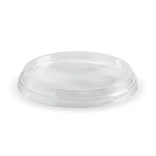 BioPak Raised Clear Bio Lid For 121mm Deli Bowls