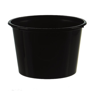Black 20oz Takeaway Container Bases