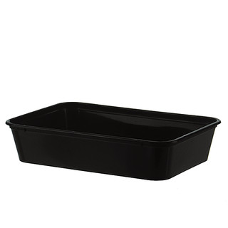Black 500mL Takeaway Container Bases