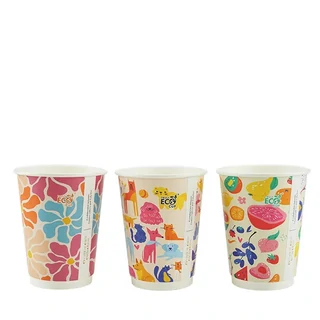 Cafe Collection Double Wall 12oz Truly Eco Paper Coffee Cup
