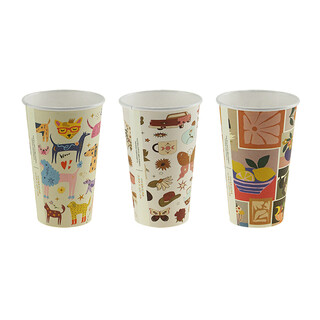 Cafe Collection Single Wall 12oz Truly Eco Paper Coffee Cup