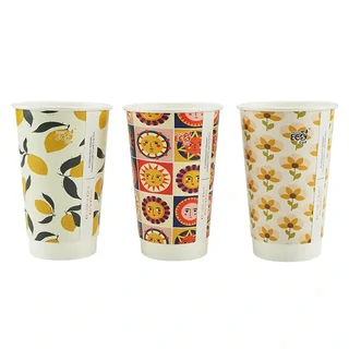 Cafe Collection Double Wall 16oz Truly Eco Paper Coffee Cup