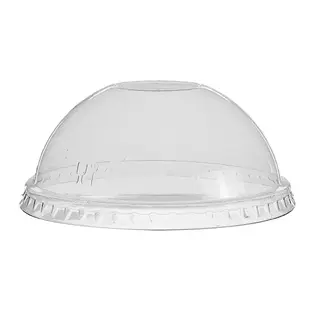 Greenmark Dome Lid for PET U-Shape Cups No Hole