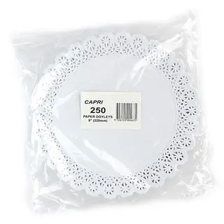 22cm Round Paper Doyley