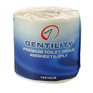 Gentility Wrapped 400s 2 Ply Toilet Paper