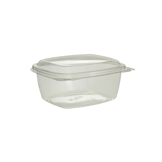 Greenmark Rectangle Container 16oz with Hinged Lid