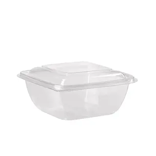 Square Sho Bowl 8oz with Hinged Lid