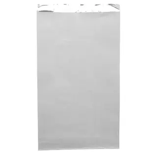 Greenmark Jumbo Foil Lined Paper Bag Plain White FB6