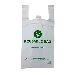 Jumbo Plastic Carry Bag White