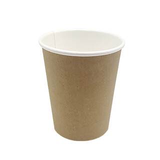 Kraft Single Wall 8oz Paper Coffee Cup