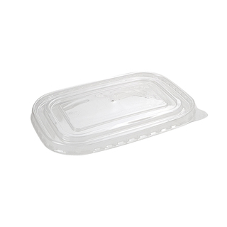 Greenmark PET Lid for Kraft Rectangular Containers